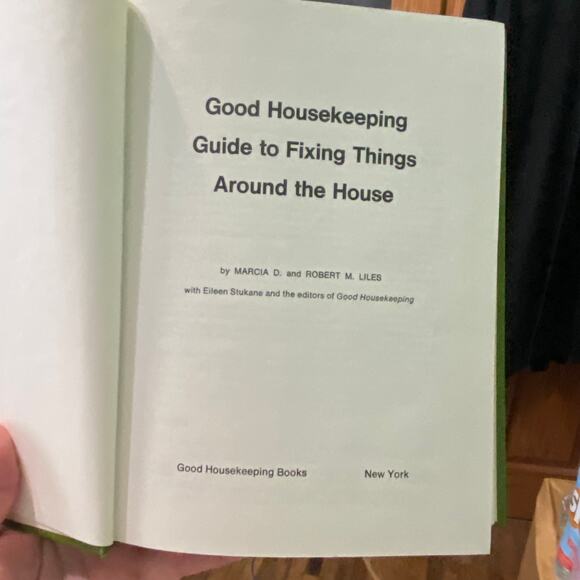 Good Housekeeping Guide To Fixing Things Around The House Book by Liles 1974 - Picture 8 of 12